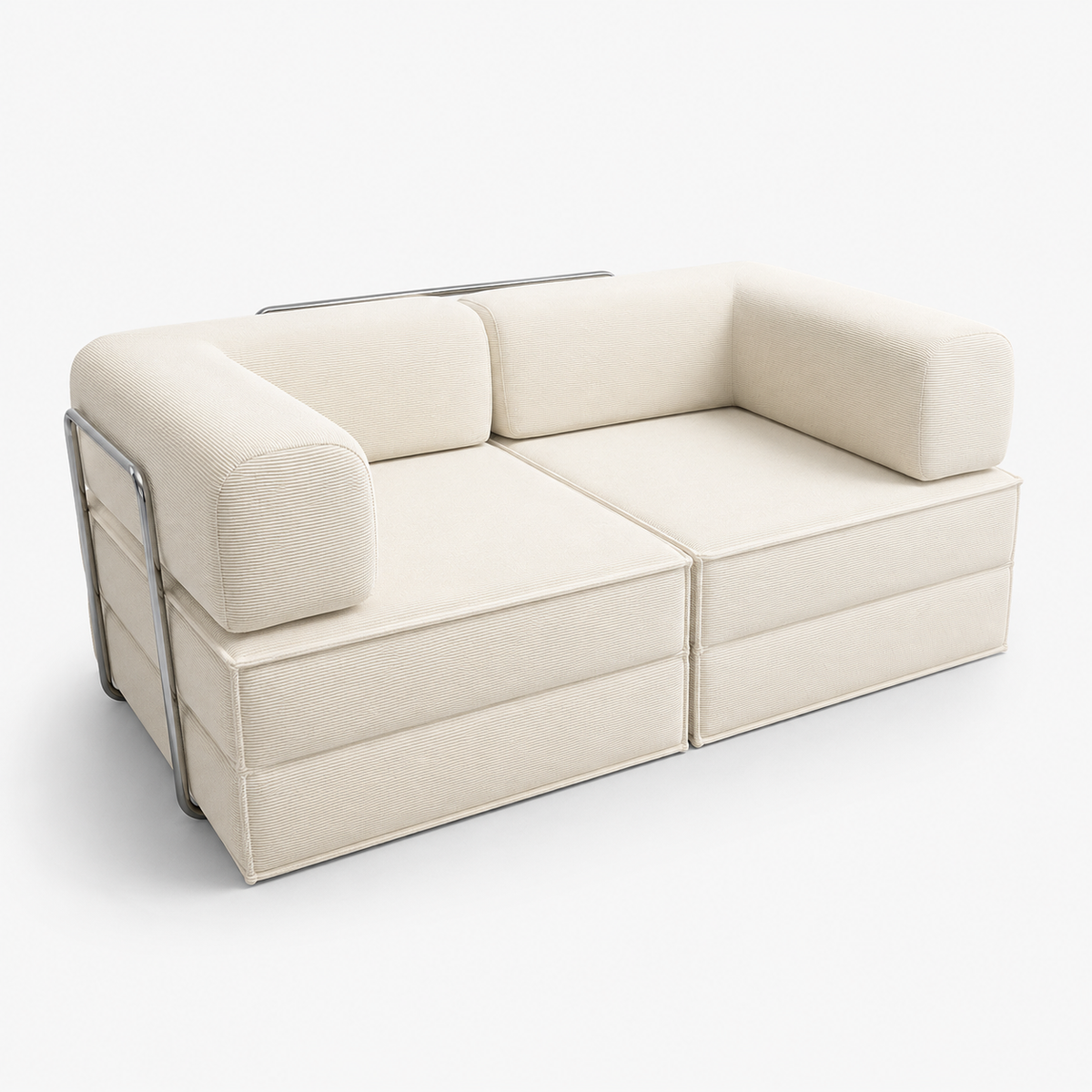 Canapé Alba™ | Relief de Velours & Craie Minérale