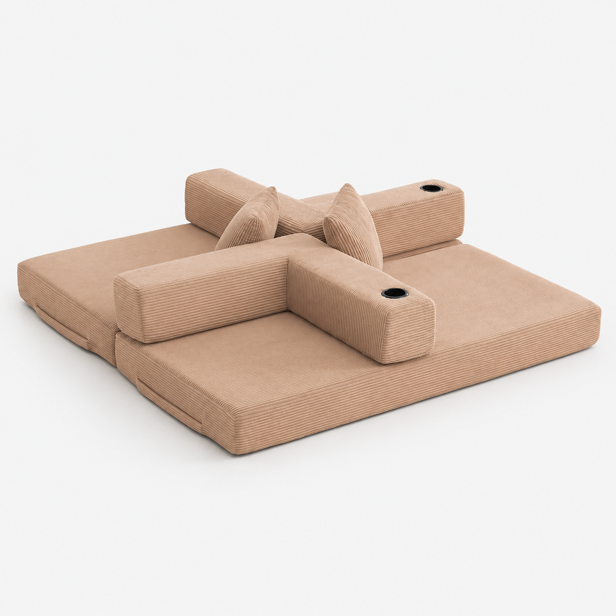 Canapé Elva™ | Confort de Velours & Cachemire Beige