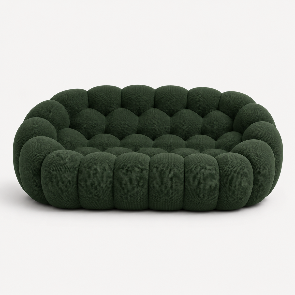 Canapé Elvar™ | Étreinte Sculptée & Vert Sylvestre