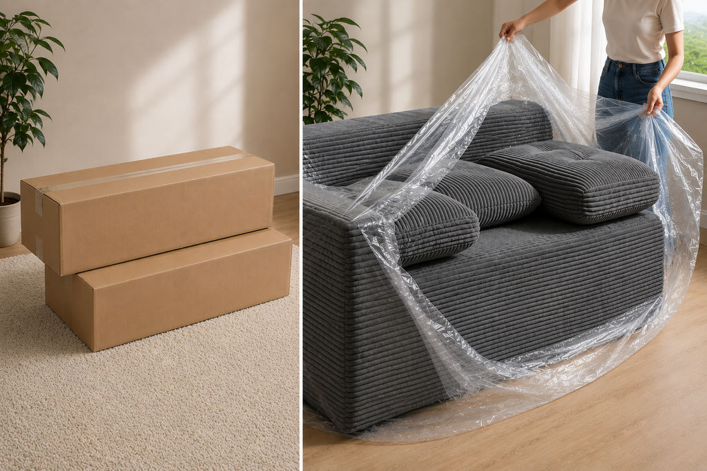 Canapé Alrik™ | Horizon de Velours & Gris Basalte