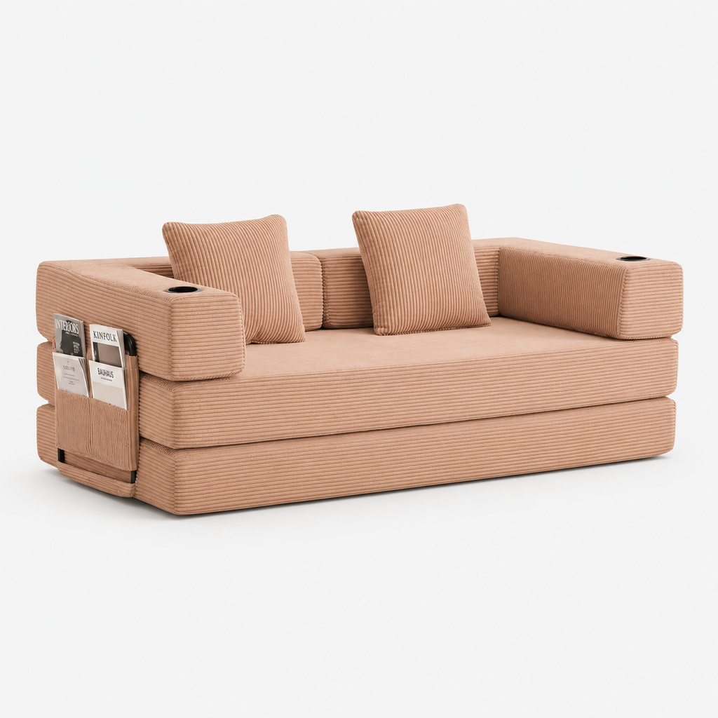 Canapé Elva™ | Confort de Velours & Cachemire Beige