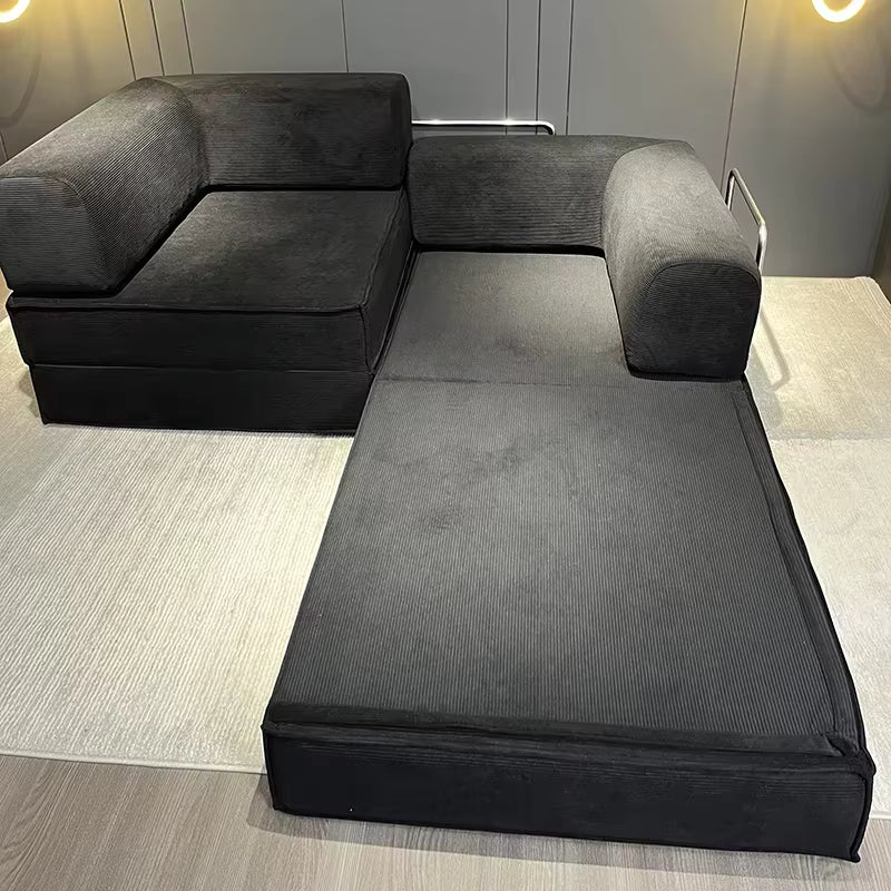 Canapé Nero™ | Relief de Velours & Obsidienne Mate