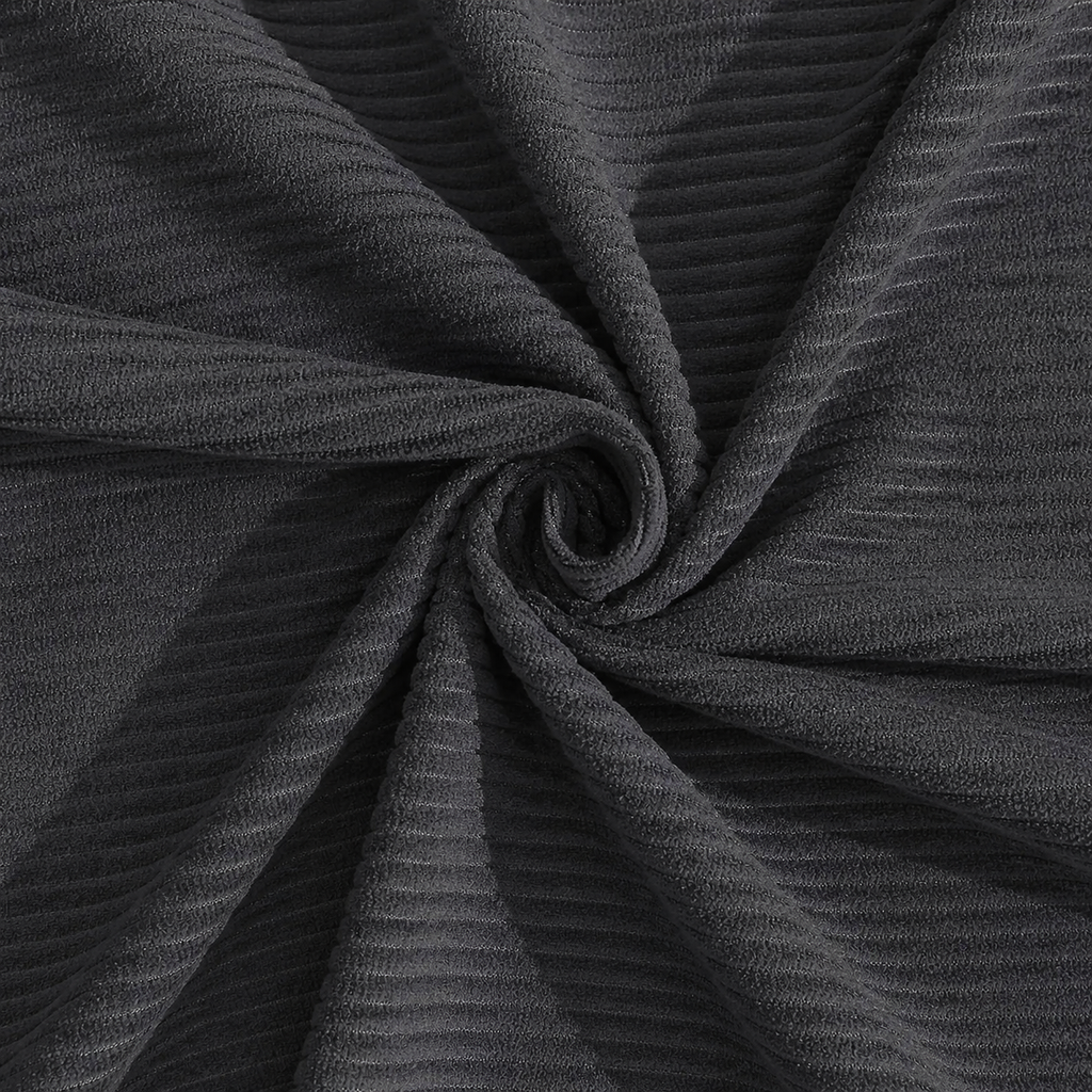 Canapé Orion™ | Relief de Velours & Gris Graphite