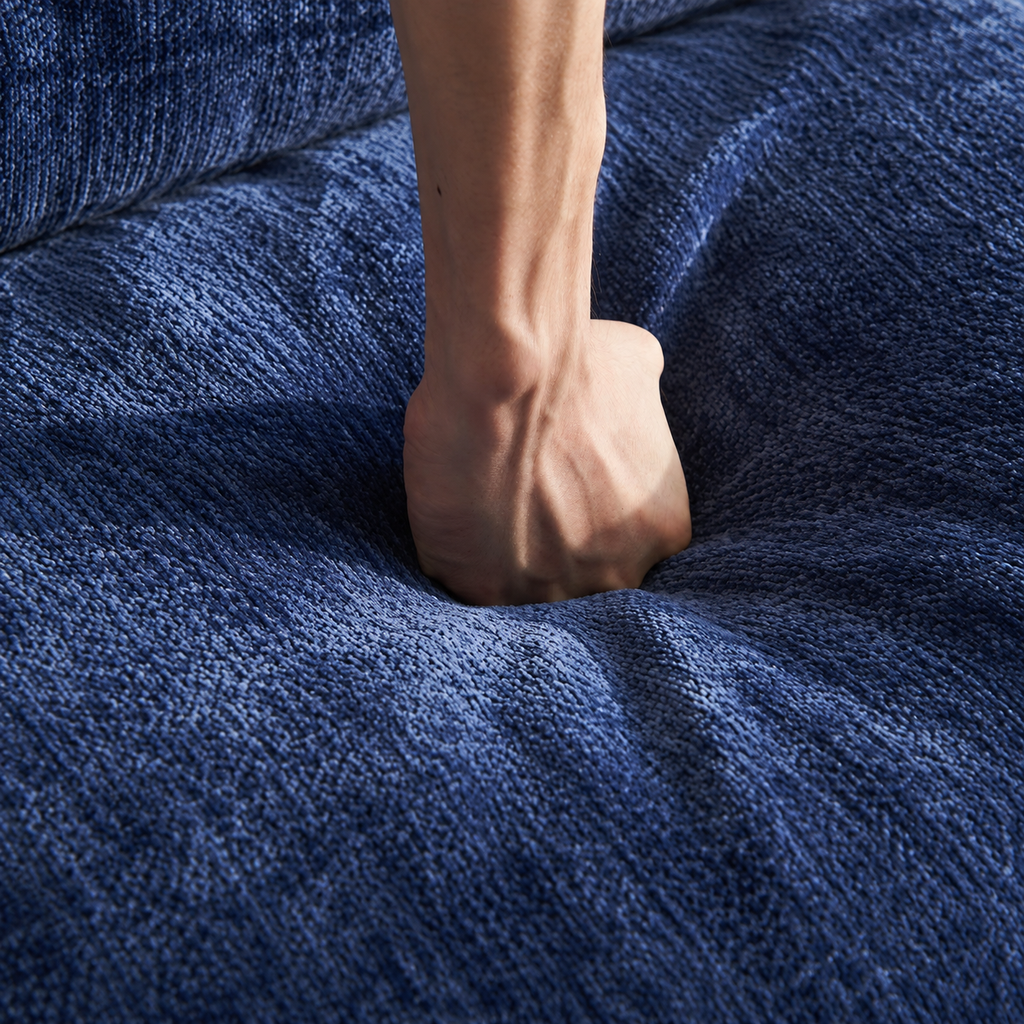 Canapé Kaelo™ | Chenille Minérale & Composition Libre
