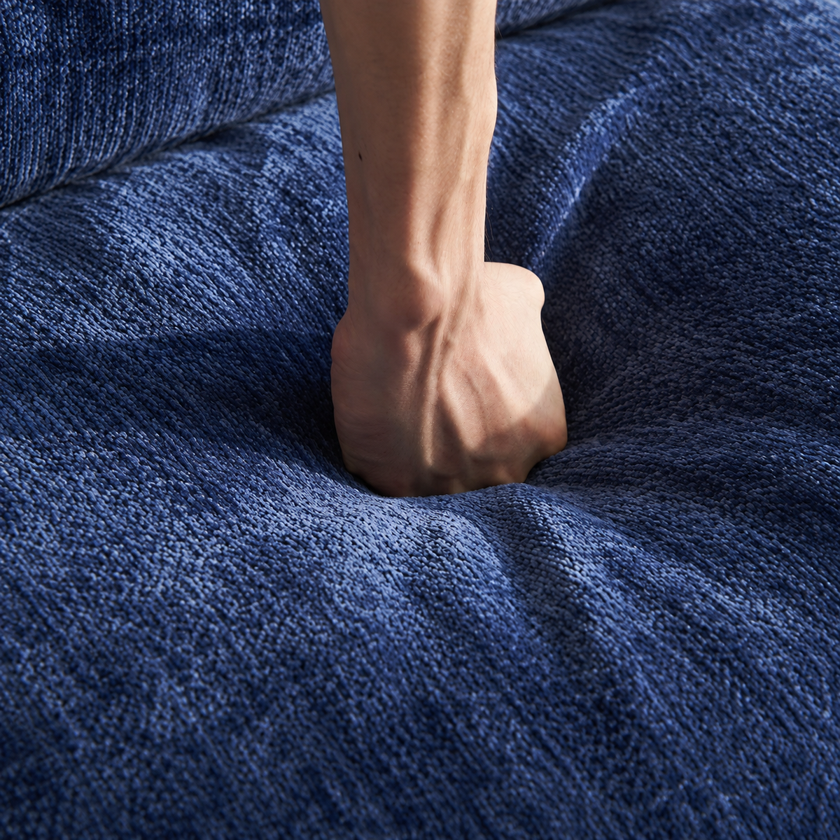 Canapé Kaelo™ | Chenille Minérale & Composition Libre