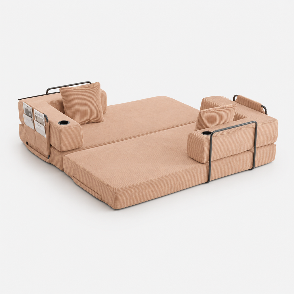 Canapé Elva™ | Confort de Velours & Cachemire Beige